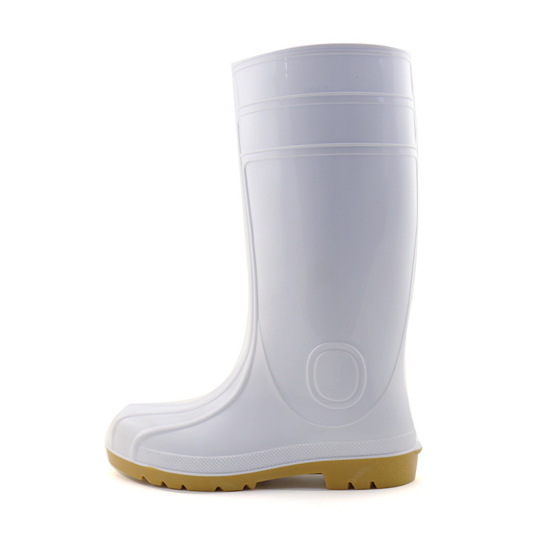 Lapps Factory Oil acid alkali resistant waterproof cheap non safety light weight anti slip men PVC rubber rain boots for work