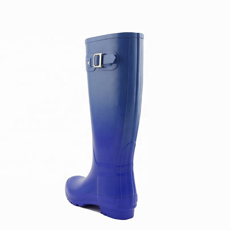 Lapps Custom Tube Reusable Long Waterproof Anti-Slip Knee Thigh High Biker Wellies Gumboots Rain Boots With Lining