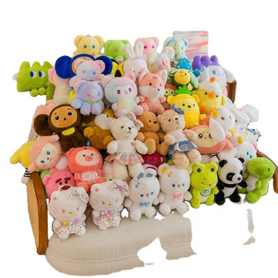 Wholesale cute kawaii claw machine toy plush  6 and 8 inches for kids in stock