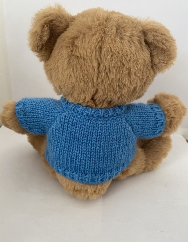 high quality custom teddy bear with knitting sweater