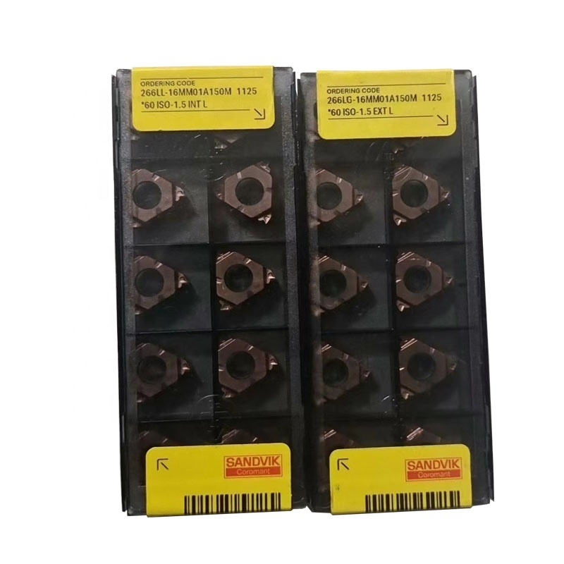 266RL-22V381A0402E 1020 1125 thread Turning  plate original API External and Internal threading inserts sandviks