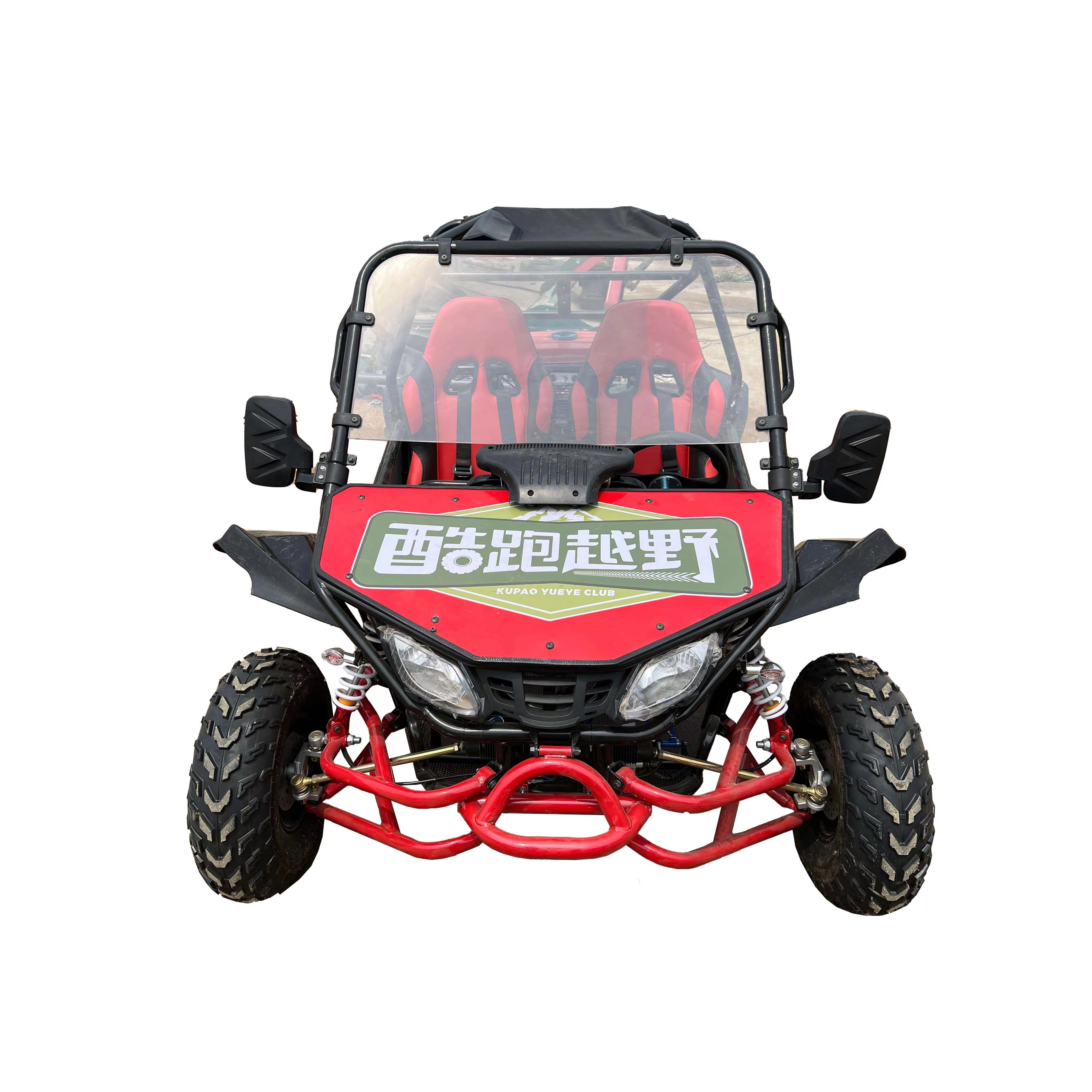 2022 double seats gokart 200cc gas engine buggies off road go kart cross cheap 4x4 off road buggy for adult