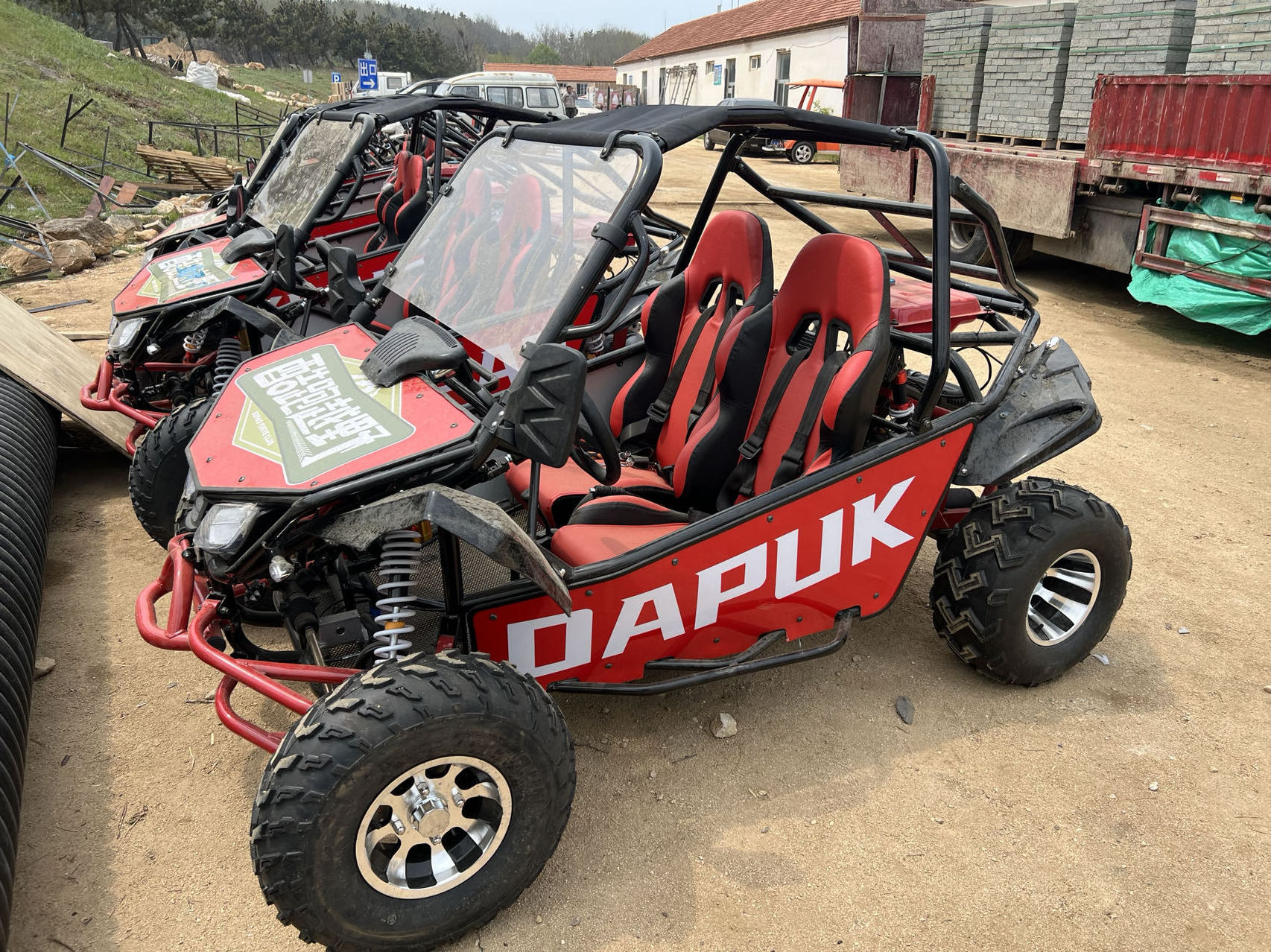 2022 double seats gokart 200cc gas engine buggies off road go kart cross cheap 4x4 off road buggy for adult