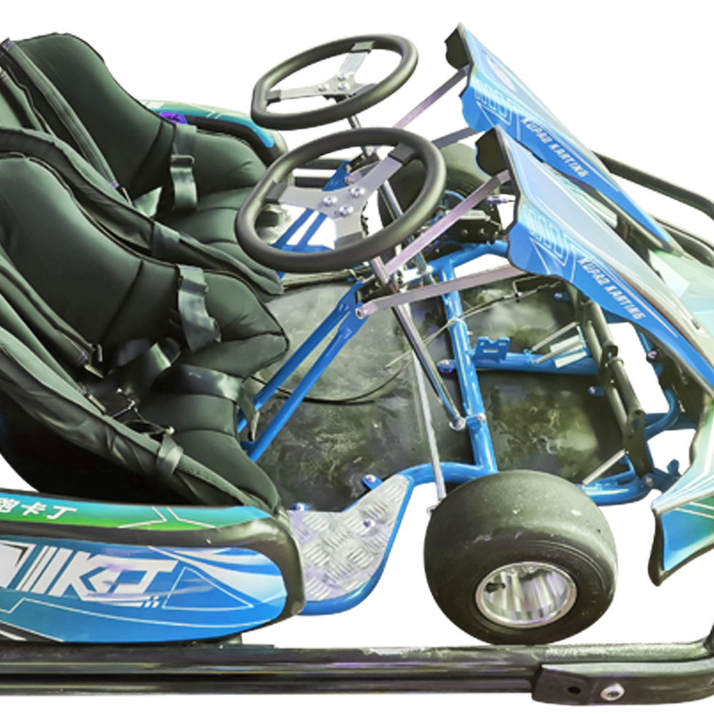 Professional manufacturer wholesale pedal racing cheap electric two seater go karts for sale