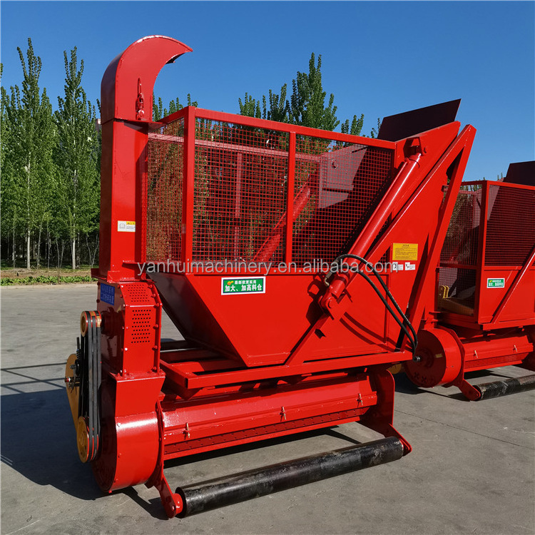 Farming machinery corn stalk shredder machine grass silage harvester