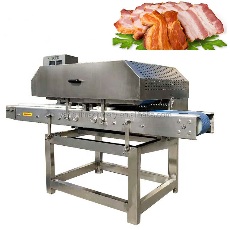 304 stainless steel belt conveyor Chicken Breast Filleting Machine,small chicken breast horizontal fresh meat slicer