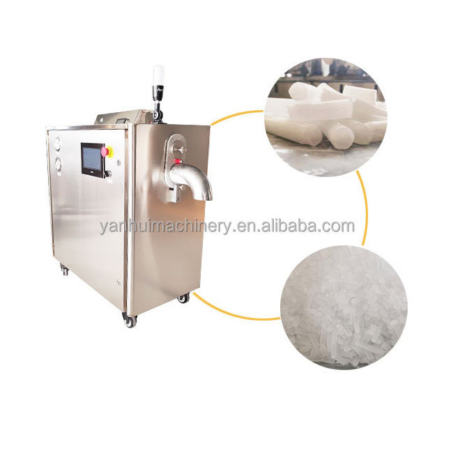 Hydraulic Press Pelletizer Electric Stainless Steel Block Co2 Dry Ice Making Machines