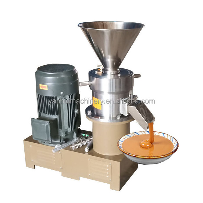 Factory Price Tahini Production Line Sesame Flaxseed Paste Making Machine Nut Butter Grinder