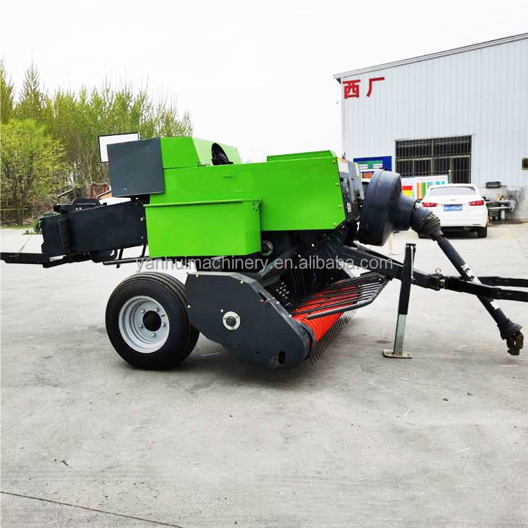 Animal Husbandry Machinery Pickup Device Square Straw machine Baler square pine straw baler for sale