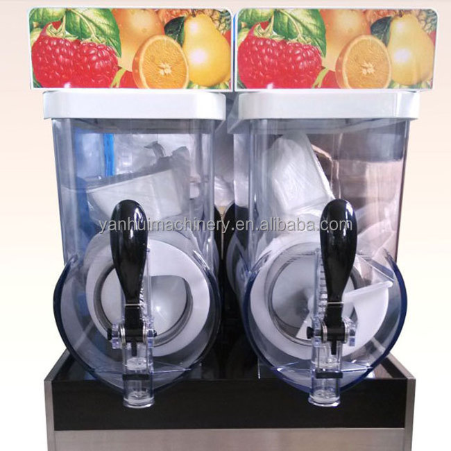 60 liters fully automatic closed milkshake snow melting slush slush machine