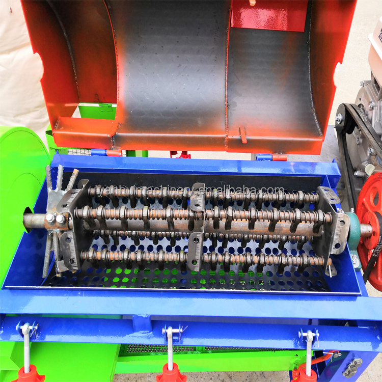 Low Price Small Capacity Multi Crop Thresher Machine Bean Grain Thresher