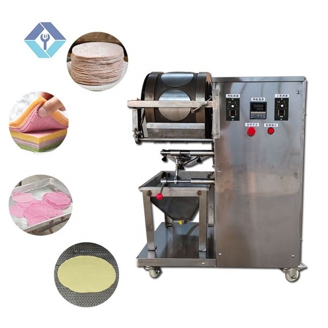 energy saving electric ethiopian injera making machine for spring roll wrapper Dosa wrapper