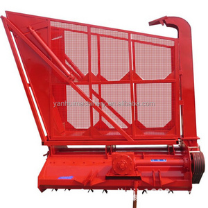 Farming machinery corn stalk shredder machine grass silage harvester