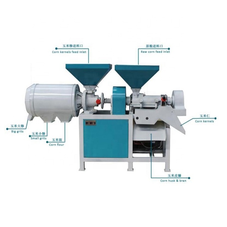 maize degerminator and maize samp flour making milling machine with price for sale