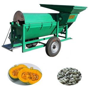 high working efficiency watermelon seed harvester pumpkin seeds harvest combine separating machine