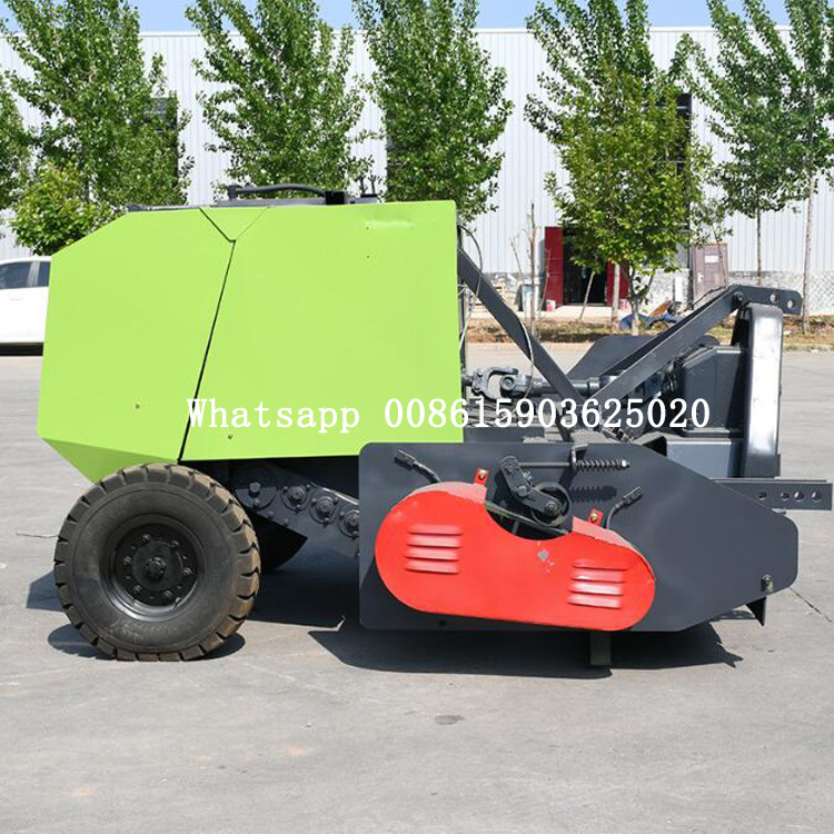 Agricultural Small Hay Baler Atv Grass Straw Cutting Chopper Round Baler For Sale