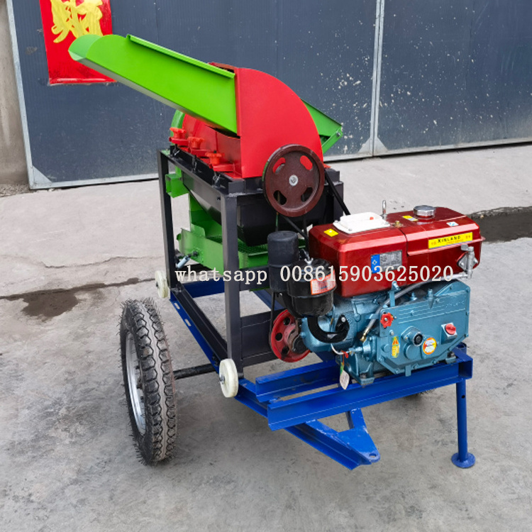 Low Price Small Capacity Multi Crop Thresher Machine Bean Grain Thresher