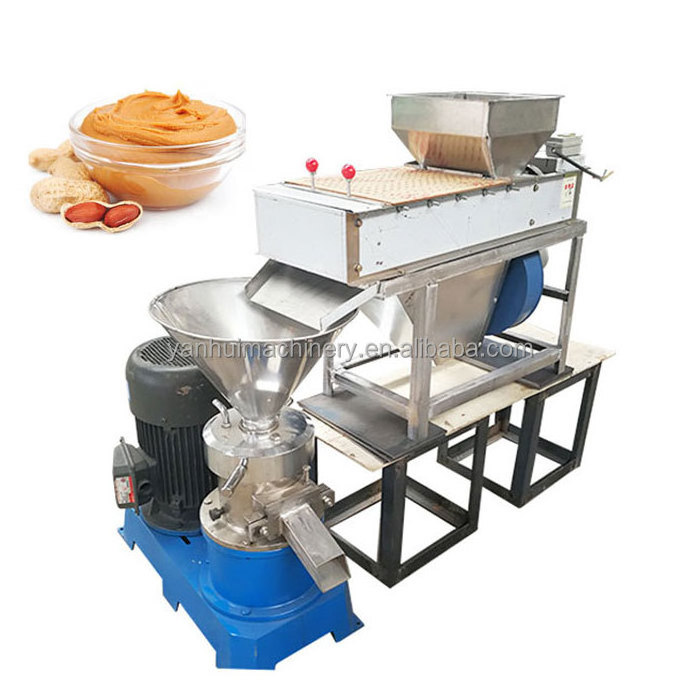 2024 Hot Sale 7.5kw Multi Function Nut Paste Walnut Butter Grinding Machine Peanut Almond Hazelnut Butter Grinder For Sale