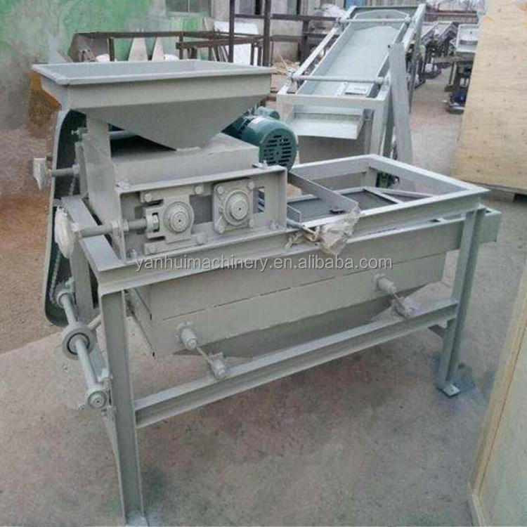 Palm Kernel Cracker and Shell Separator Almond Huller Pistachio Shelling Machine