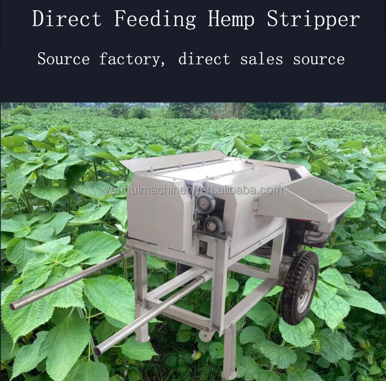 Farmer hemp jute peeling machine/Ramie sisal fiber extraction machine/Kenaf /abaca fiber extractor decorticator machine