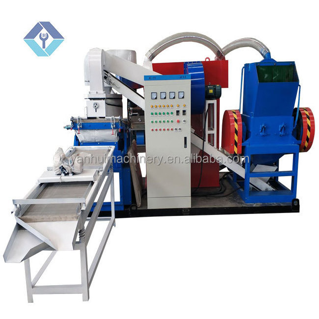 Copper Cable Recycle Granulator Magnetic Separation Scrap Copper Wire Separator Machine