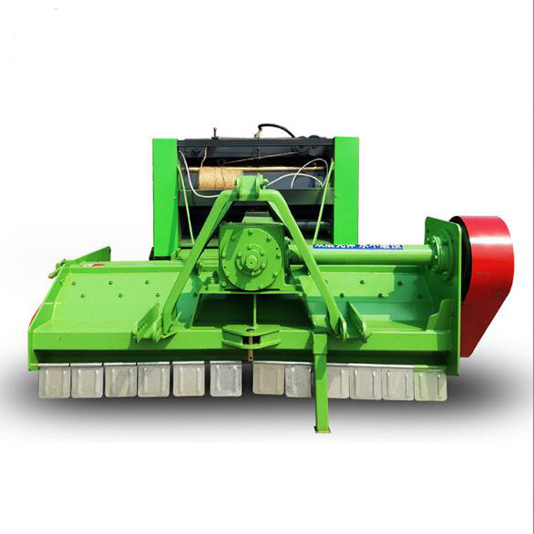 Agricultural Small Hay Baler Atv Grass Straw Cutting Chopper Round Baler For Sale