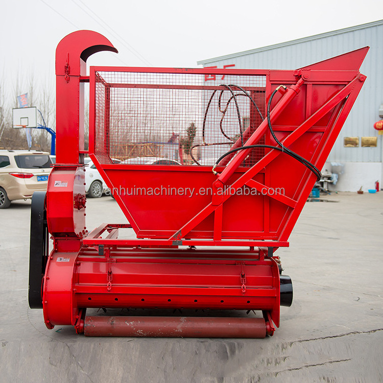 Farming machinery corn stalk shredder machine grass silage harvester