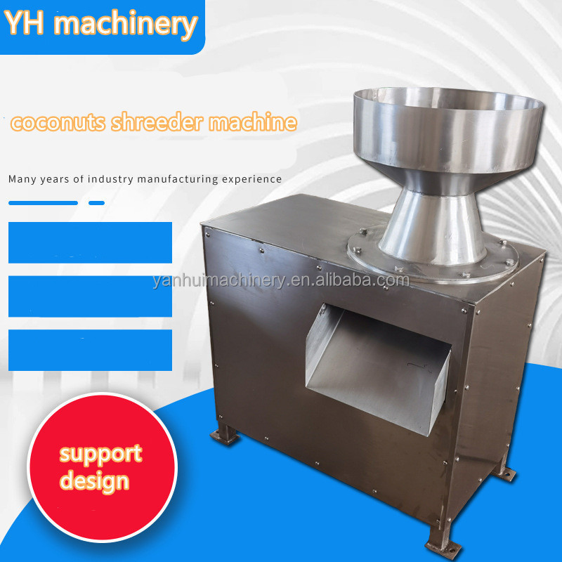 Industrial Coconut Meat Powder Grinding Grating Machine Electric Coconut Meat Grater Coconut Grinder And Crusher