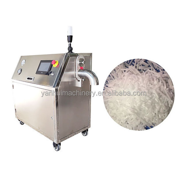 Hydraulic Press Pelletizer Electric Stainless Steel Block Co2 Dry Ice Making Machines