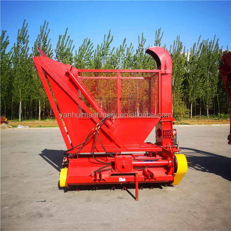 Farming machinery corn stalk shredder machine grass silage harvester