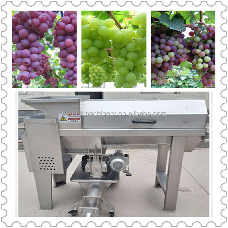 Fresh grape stalk removing machine automatic grape stem remove machine grape stem separator machine stainless steel