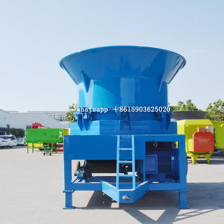 Large Output High Quality Hay Bale Shredder Corn Straw Bale Tub Hammer Grinders Rotary Straw Crusher