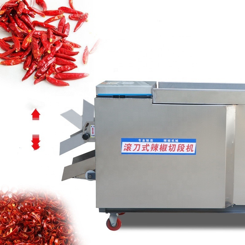 Bell Pepper Cutter/Dryer Red Chilies Cutter Machine