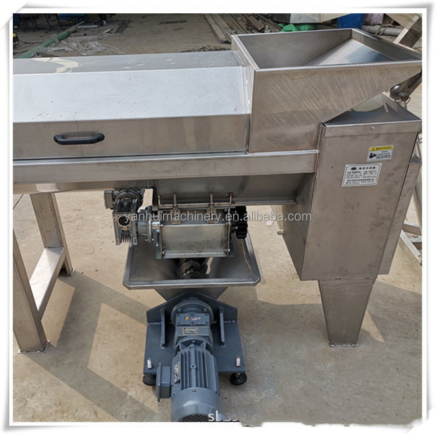 Good Efficiency Grape Seeds Removing Machine / Grape Stems Separator Machine / Grape Stalk Removing Machine