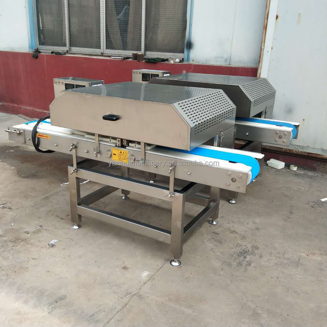 304 stainless steel belt conveyor Chicken Breast Filleting Machine,small chicken breast horizontal fresh meat slicer