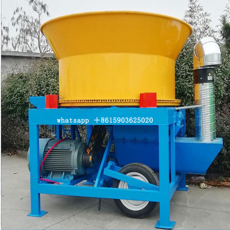 Large Output High Quality Hay Bale Shredder Corn Straw Bale Tub Hammer Grinders Rotary Straw Crusher