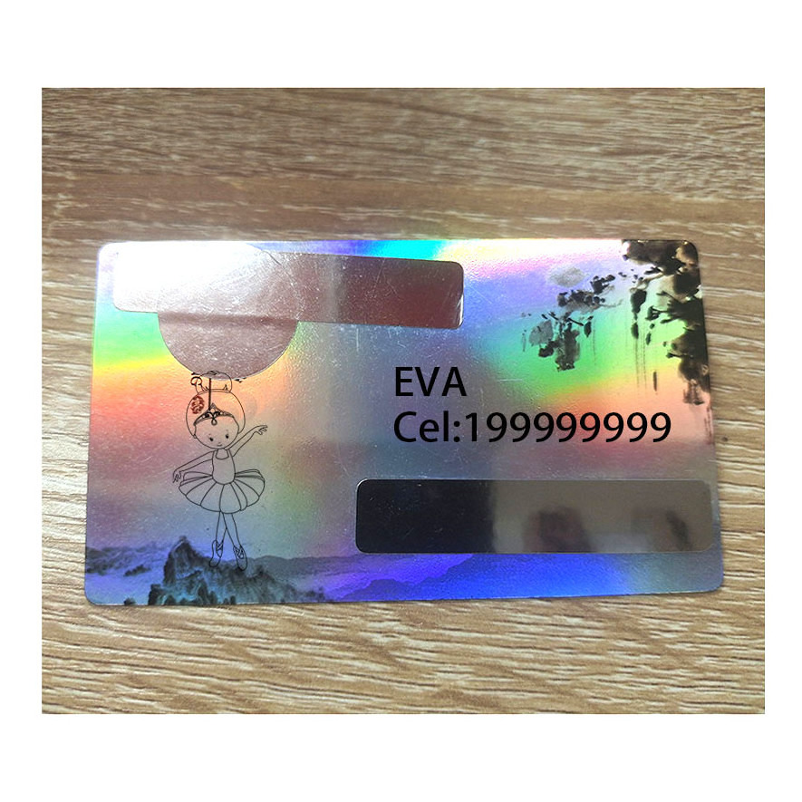 Good Selling Plastic Pvc Photo Id Eco-Friendly Name Barcode Card Identification Portrait Card