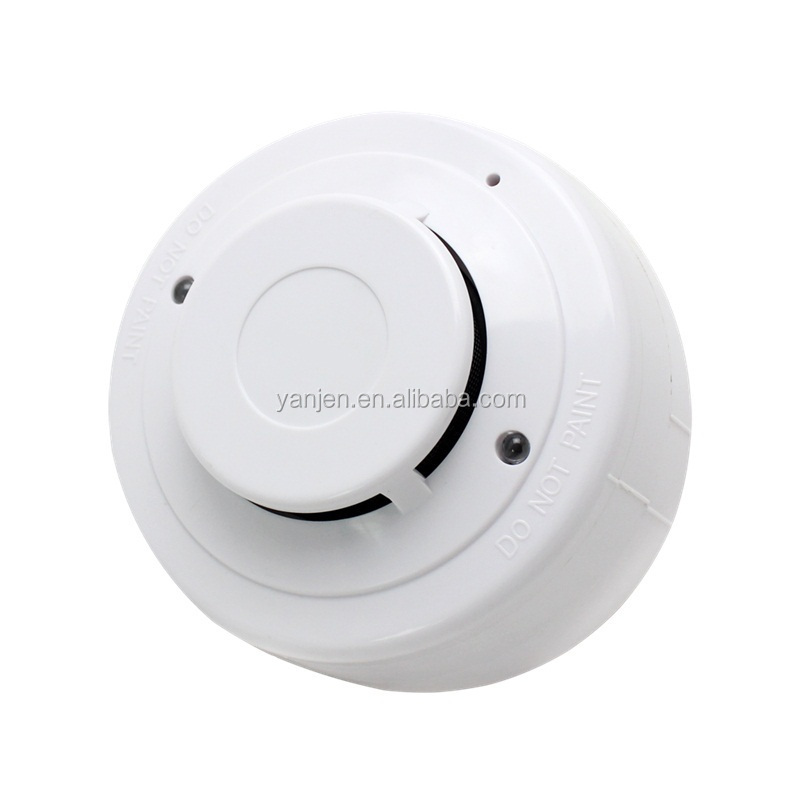 Yanjen 13 years factory 2/4 wire network conventional system smoke detector fire alarm