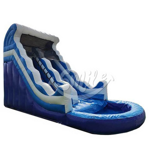 Double Lane Pool Water Big Bouncer 22ft Prices Rock Climbing Wall Inflatable Slide