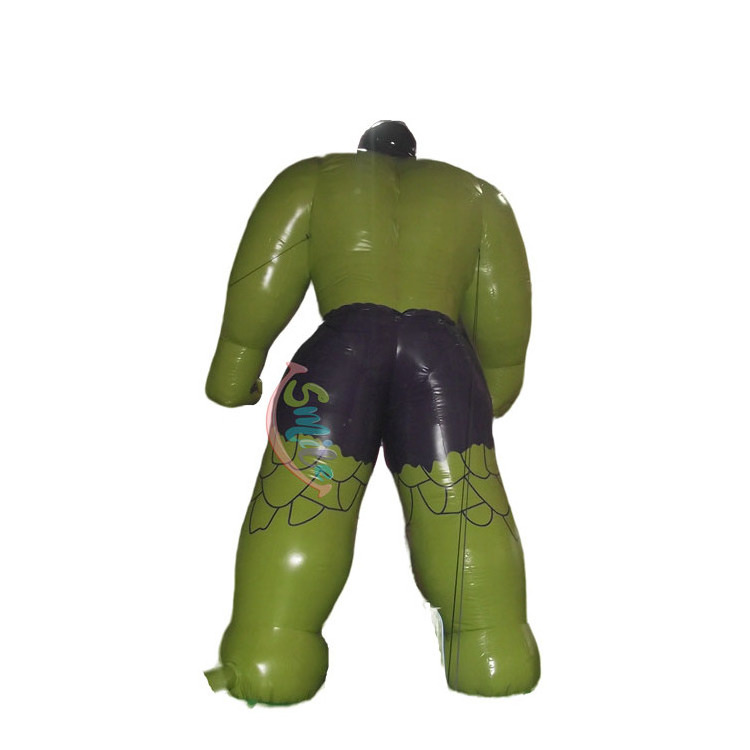 Hot Sale China Factory made huge inflatable cartoon character Outdoor Giant Inflatable Hulk