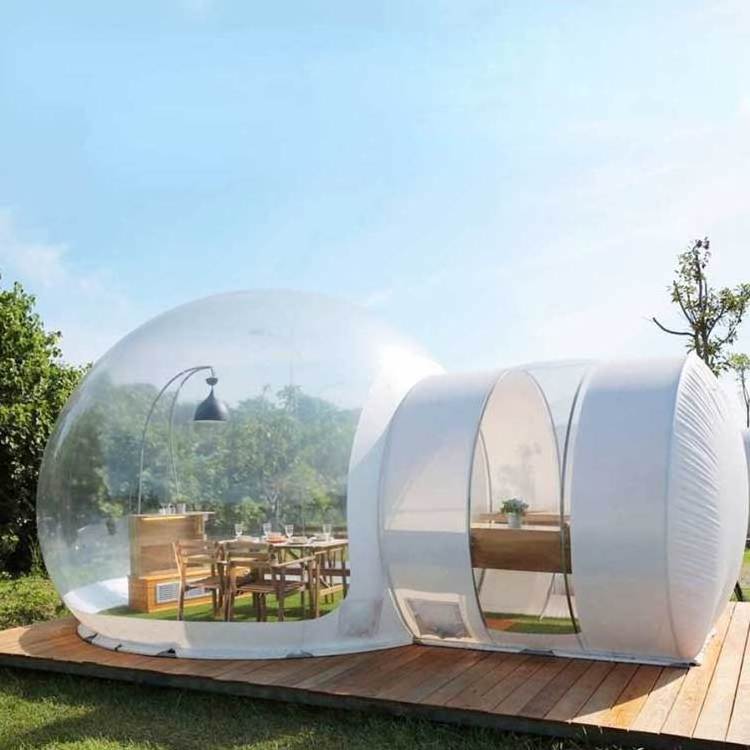 Inflatable Bubble Tent For Camping Gauss Lodge House Dome Yurt Soccer