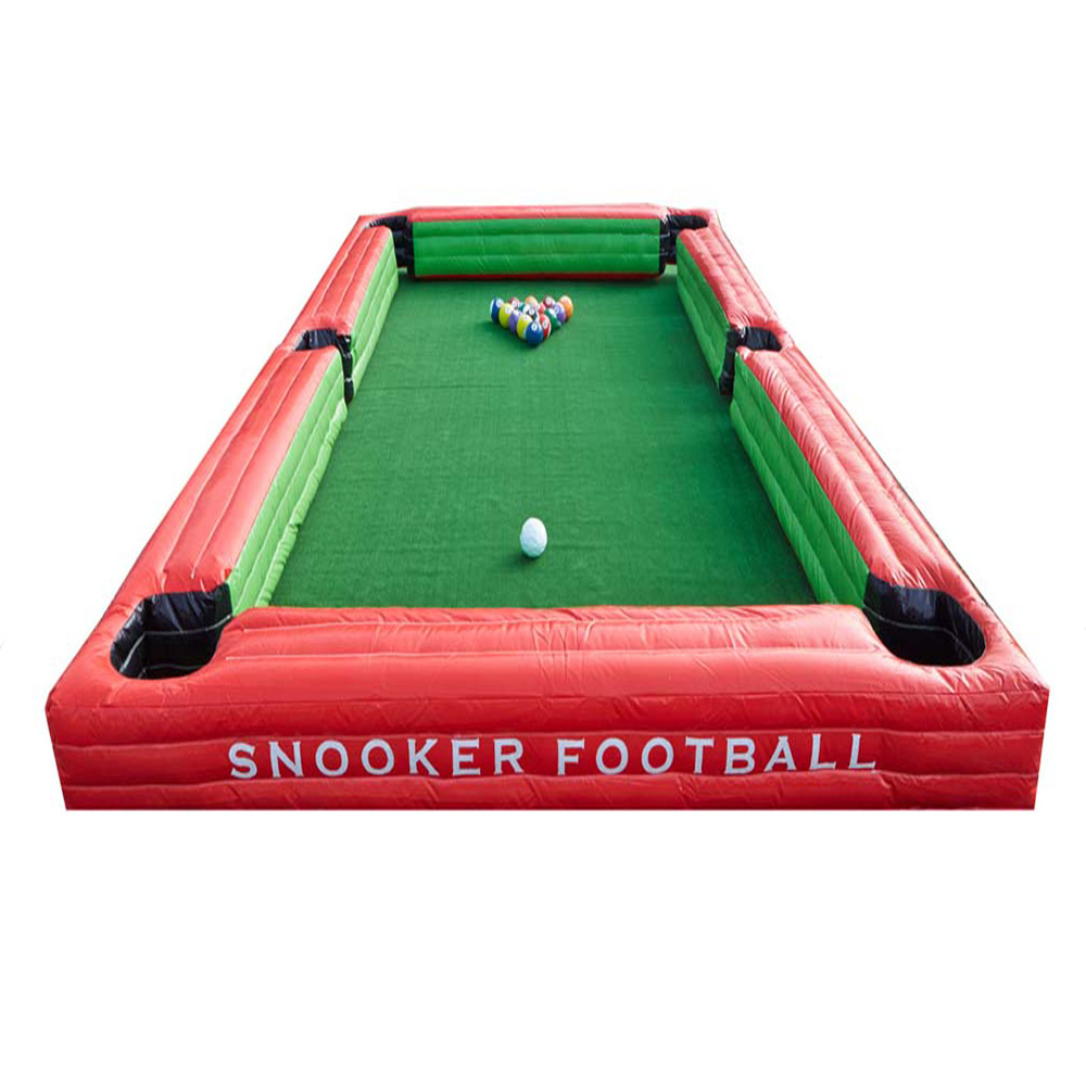 New Design Inflatable Pool Table Soccer  Inflatable Football Snooker Inflatable Human Billiards