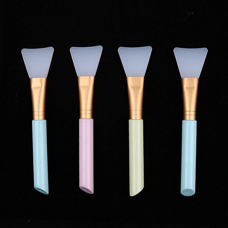 Beauty tools flexible face spatula brush silicone mask brush