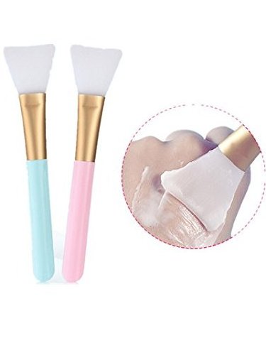 Beauty tools flexible face spatula brush silicone mask brush