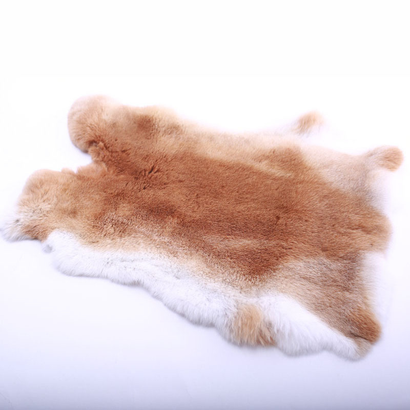 wholesale real animal fluffy fur skin  natural Genuine chinchilla Rex Rabbit Fur Pelt