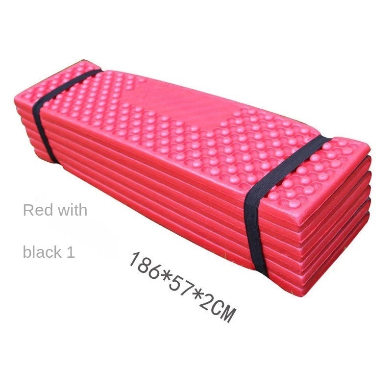 Outdoor Foam Moisture-proof Pad Double Egg Slot Camping Folding Lunch Picnic Padded Comfortable Portable