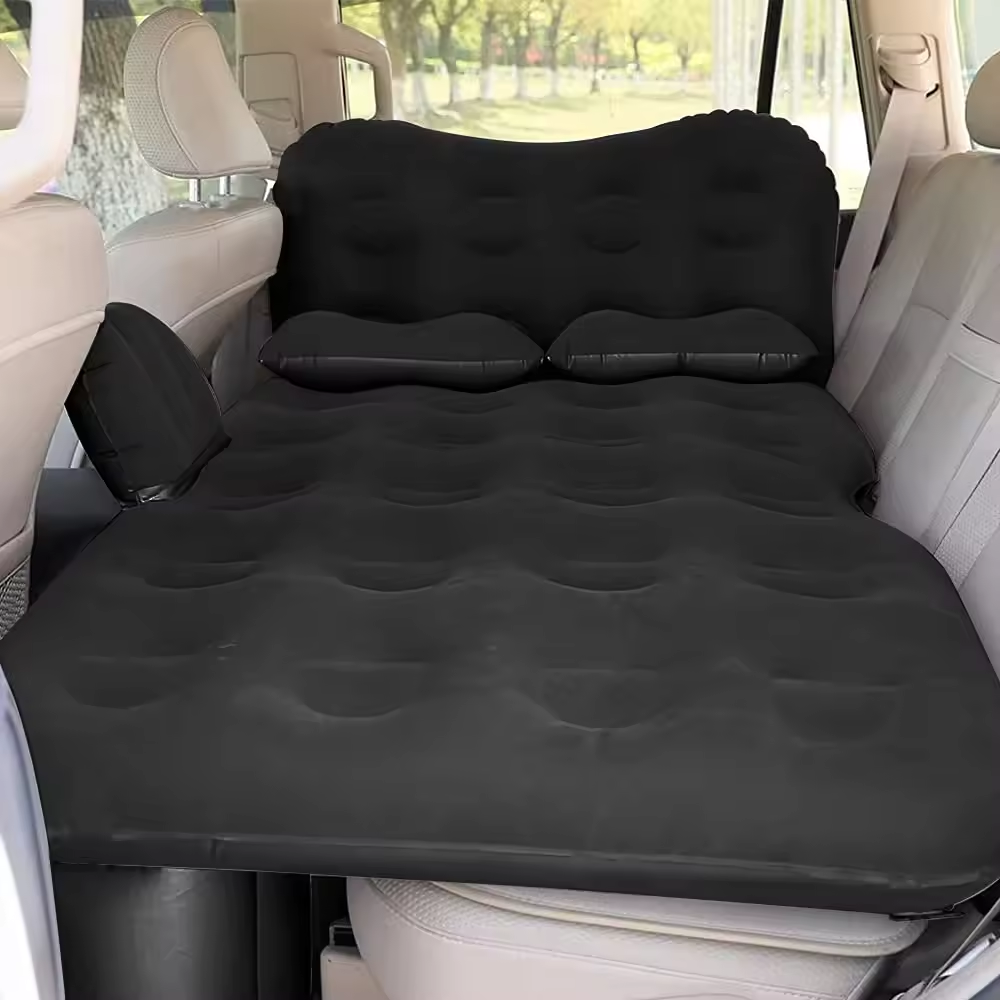 Outdoor Thickened Camping sleeping pad  PVC  Rear Seat car travel inflatable mattress Air Mattress car Bed