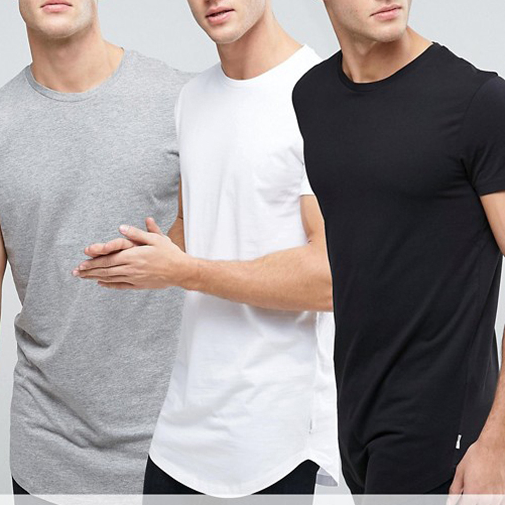 Summer Heavy Cotton High Quality Plain T Shirt Round Bottom Custom T Shirt For Men