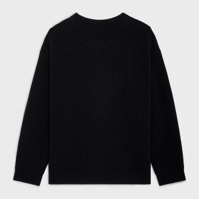 Logo Custom Knit Manufacturer Autumn Winter Men's Sweater Fashion Mens Black Oversized Pullover Knitted Sweaters for man