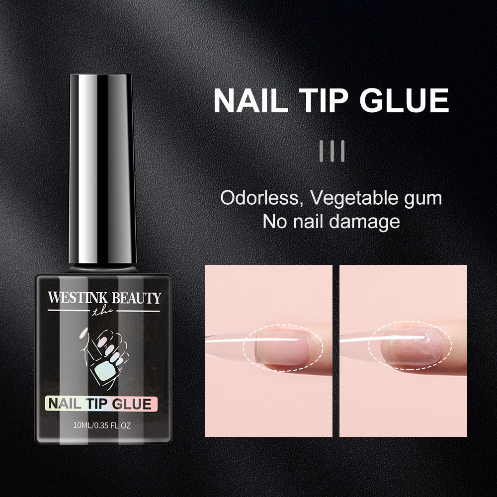 The Westink Beauty 10ml Nail Tips Glue Gel Multifunction False Nail Adhesive Nail Gel Polish Art Glue